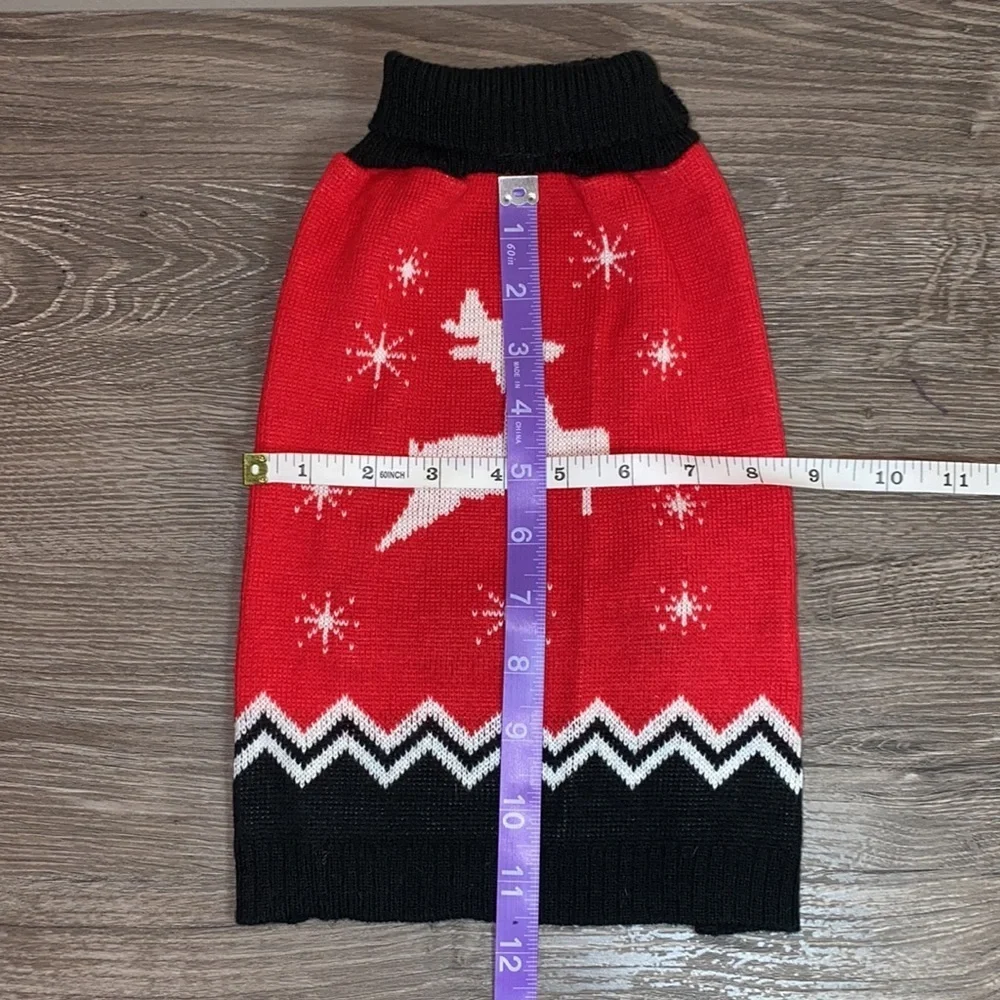 Retro Style Dog Christmas Sweater